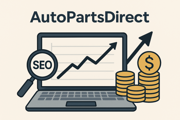 Studiu de caz: AutoPartsDirect - 3× vanzari organice in 6 luni